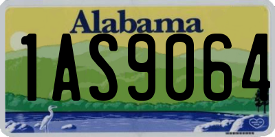 AL license plate 1AS9064