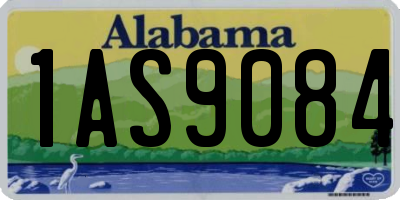 AL license plate 1AS9084