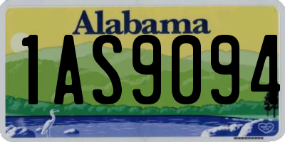 AL license plate 1AS9094