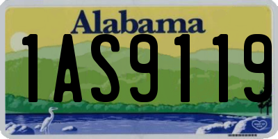 AL license plate 1AS9119