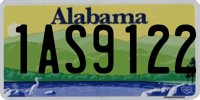 AL license plate 1AS9122