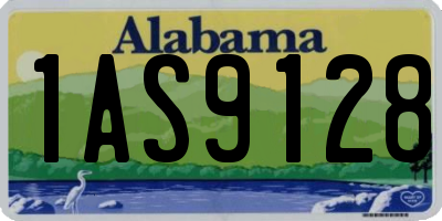 AL license plate 1AS9128