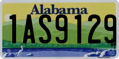 AL license plate 1AS9129