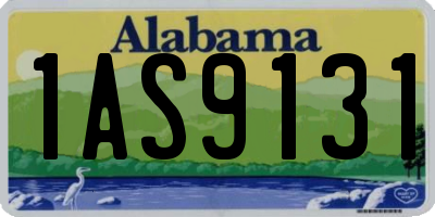 AL license plate 1AS9131