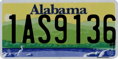 AL license plate 1AS9136