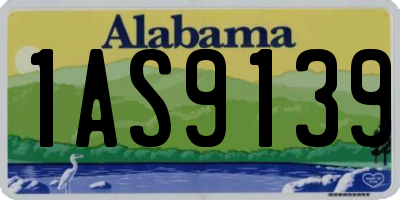 AL license plate 1AS9139