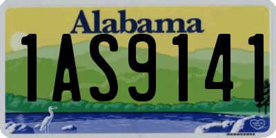 AL license plate 1AS9141
