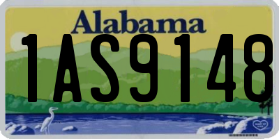 AL license plate 1AS9148