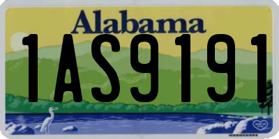 AL license plate 1AS9191