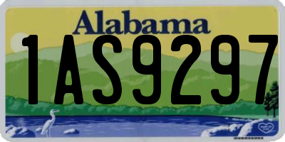 AL license plate 1AS9297