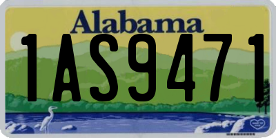 AL license plate 1AS9471