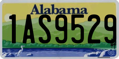 AL license plate 1AS9529
