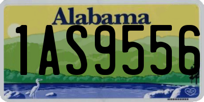 AL license plate 1AS9556