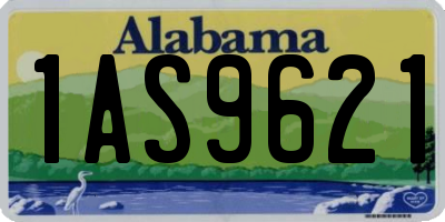 AL license plate 1AS9621