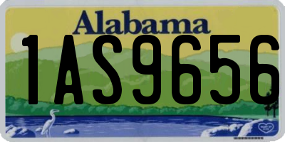 AL license plate 1AS9656
