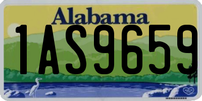 AL license plate 1AS9659