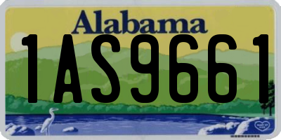 AL license plate 1AS9661