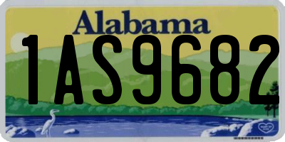 AL license plate 1AS9682