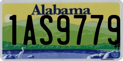 AL license plate 1AS9779