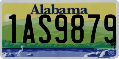 AL license plate 1AS9879