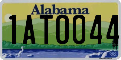 AL license plate 1AT0044