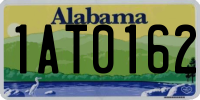 AL license plate 1AT0162