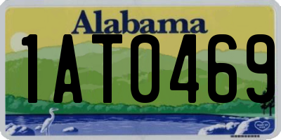 AL license plate 1AT0469