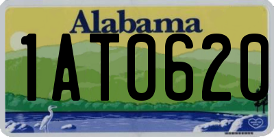 AL license plate 1AT0620
