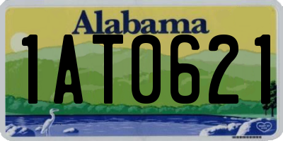 AL license plate 1AT0621