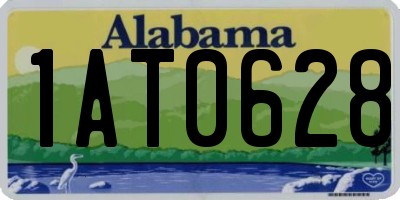 AL license plate 1AT0628