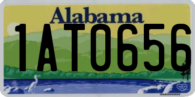 AL license plate 1AT0656