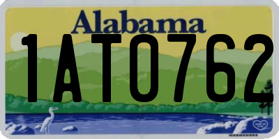AL license plate 1AT0762
