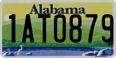 AL license plate 1AT0879