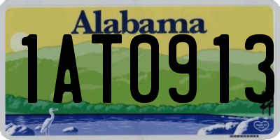 AL license plate 1AT0913
