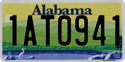 AL license plate 1AT0941