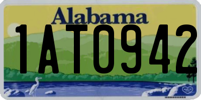 AL license plate 1AT0942