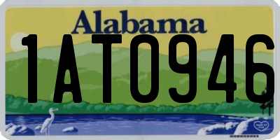 AL license plate 1AT0946