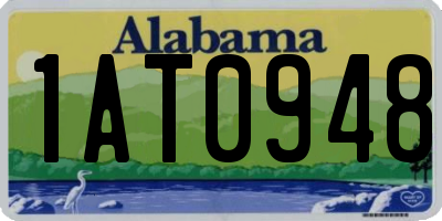 AL license plate 1AT0948