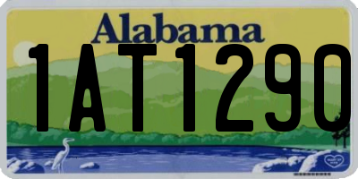 AL license plate 1AT1290