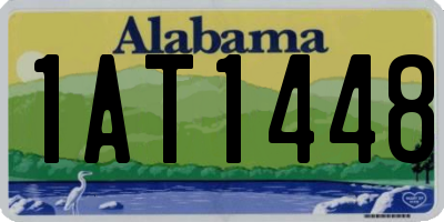 AL license plate 1AT1448