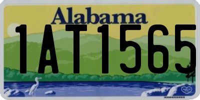 AL license plate 1AT1565