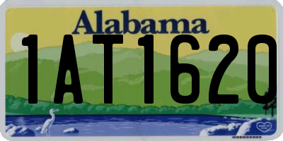 AL license plate 1AT1620