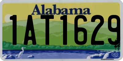 AL license plate 1AT1629