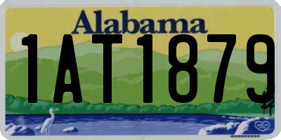 AL license plate 1AT1879