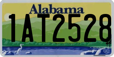 AL license plate 1AT2528