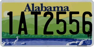 AL license plate 1AT2556