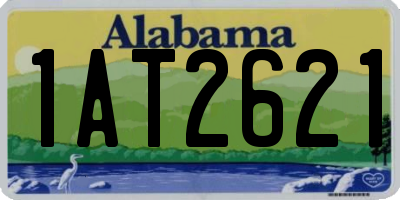 AL license plate 1AT2621