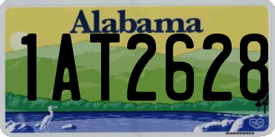 AL license plate 1AT2628