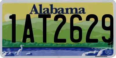 AL license plate 1AT2629