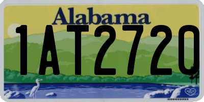 AL license plate 1AT2720